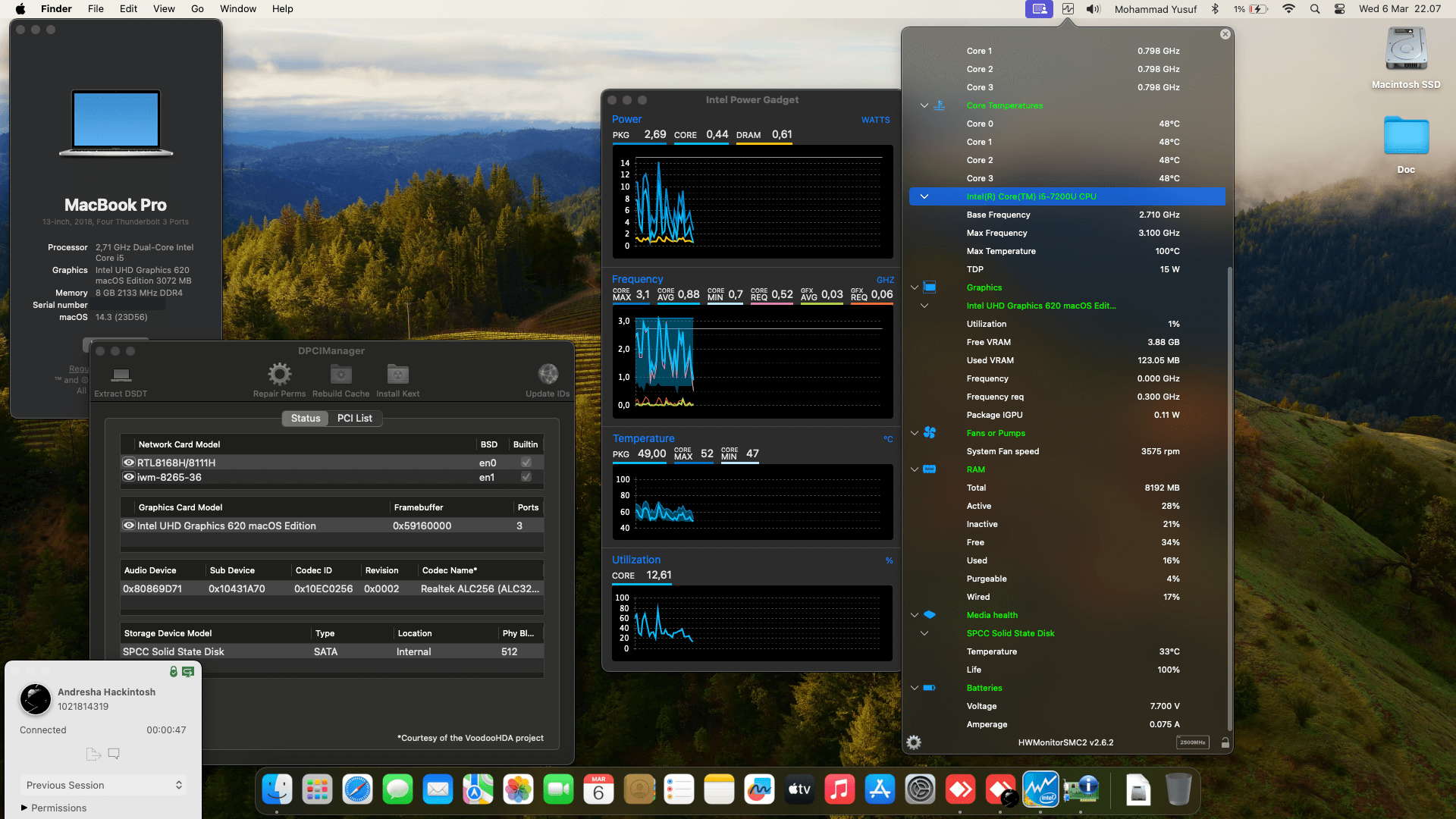 Success Hackintosh macOS Sonoma 14.3 Build 23D56 in Asus A442UR-GA017T